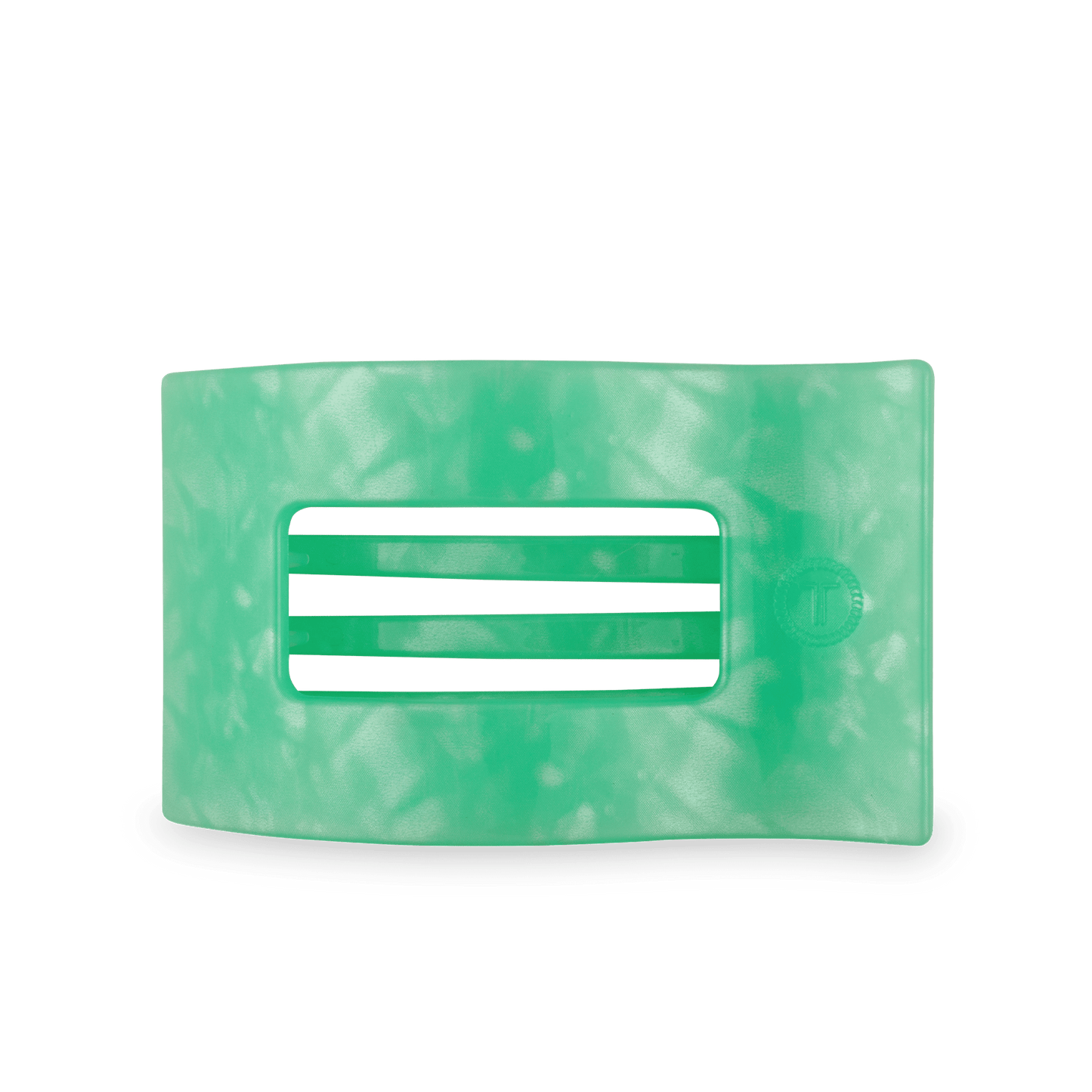 Spring Splash Large Flat Rectangle Hair Clip