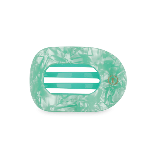 Spring Splash Medium Flat Round Hair Clip